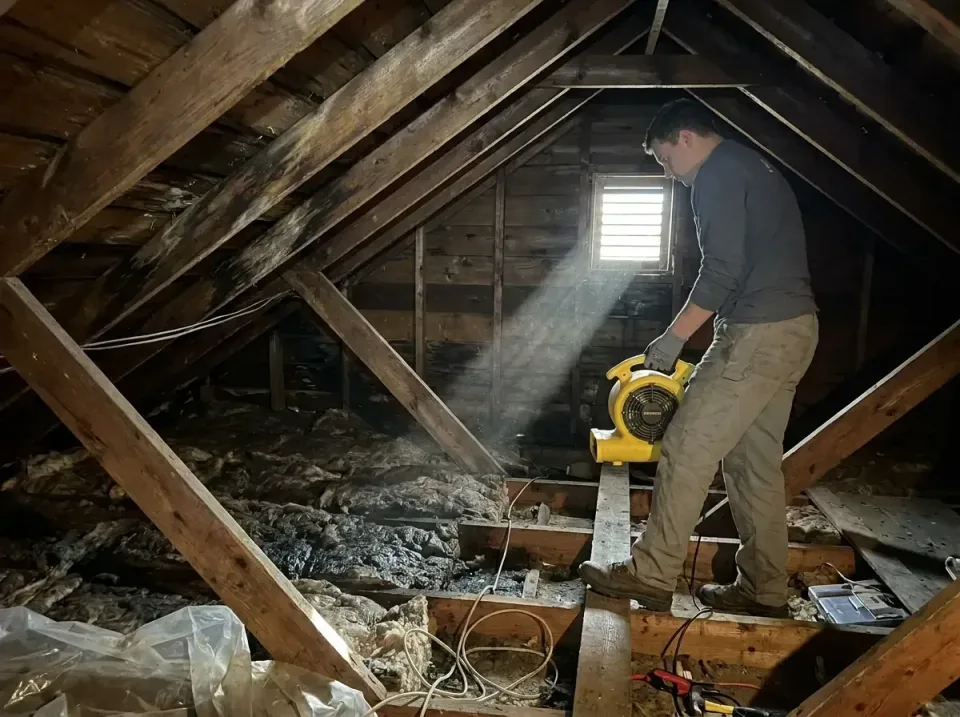 attic-water-damage-drying-proc-007 — frequently asked questions, Emergency Water Extraction & 24/7 Flood Response in Jersey…